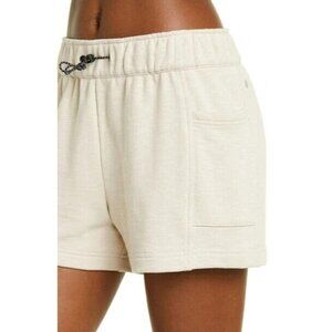 Zella BNWOT Womens pumice "explore" hiking shorts sz Large drawcord